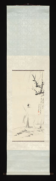 A Scholar, Chang Dai-chien (Zhang Daqian) (Chinese, 1899–1983), Hanging scroll; ink on paper, China