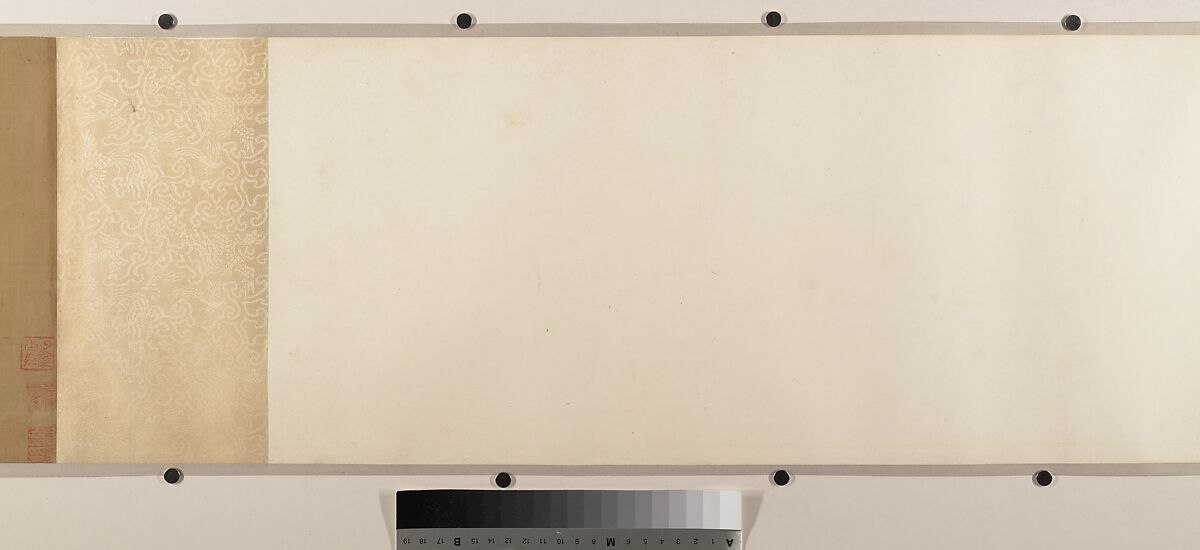 Yellow Roses and Bees, Pink Roses and Wasps, Unidentified artist, Handscroll; ink and color on silk, China