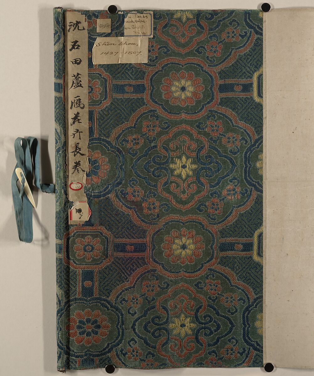 Marsh Scene with Birds, Attributed to Shen Zhou (Chinese, 1427–1509), Handscroll; ink on paper, China