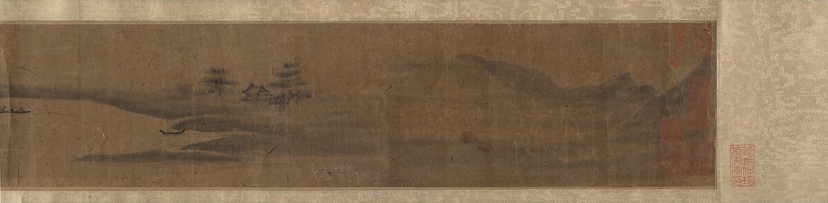 Miniature Landscape, Unidentified artist, Two handscrolls; ink on paper, China