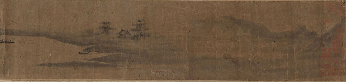 Miniature Landscape, Unidentified artist, Two handscrolls; ink on paper, China 