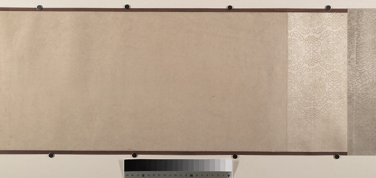 Landscape, Unidentified artist, Handscroll; ink and color on silk, China