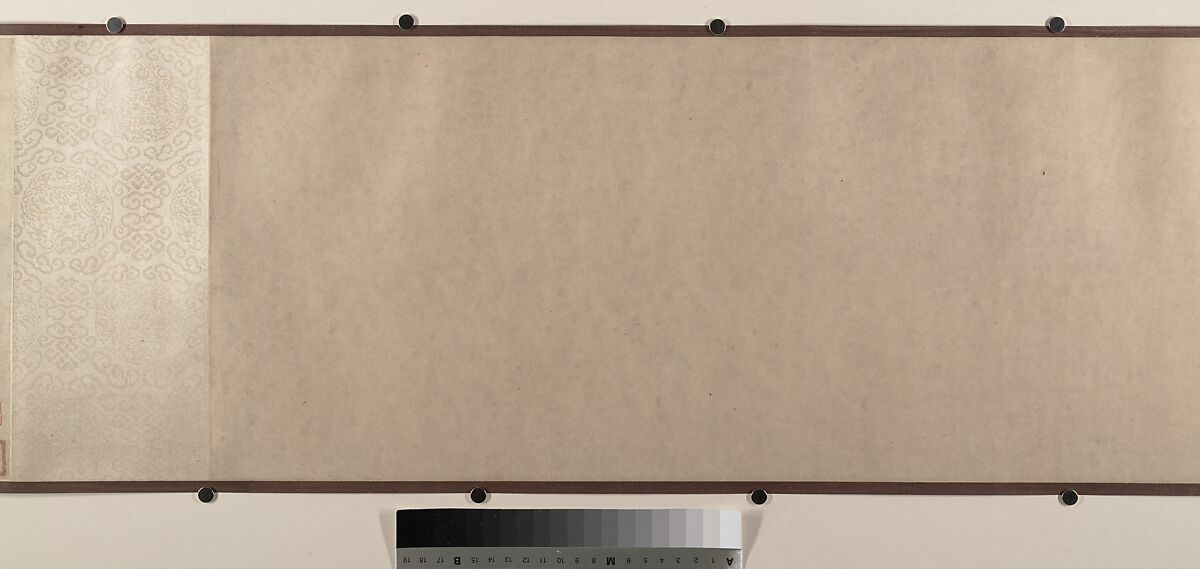 Landscape, Unidentified artist, Handscroll; ink and color on silk, China