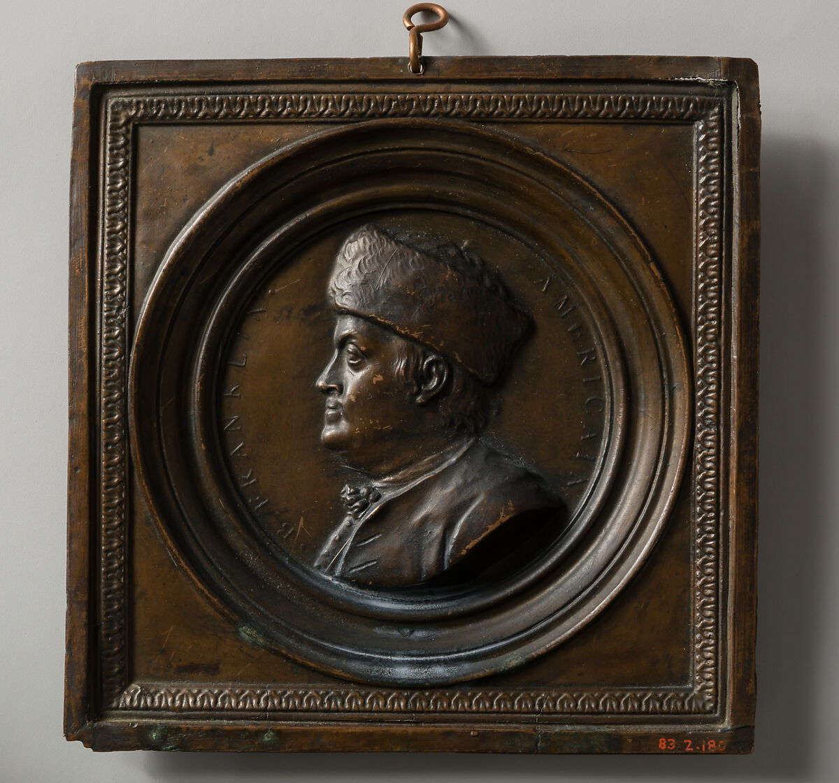 Medallion, After Jean-Baptiste Nini (Italian, Urbino 1717–1786 Chaumont-sur-Loire), Copper 
