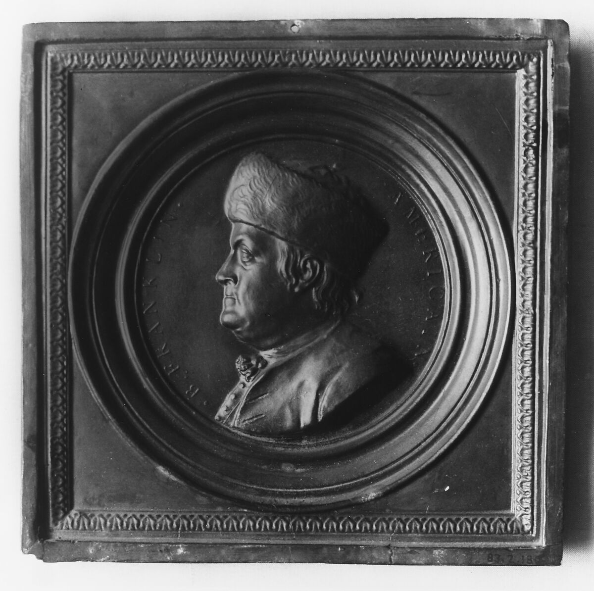 Medallion, After Jean-Baptiste Nini (Italian, Urbino 1717–1786 Chaumont-sur-Loire), Copper