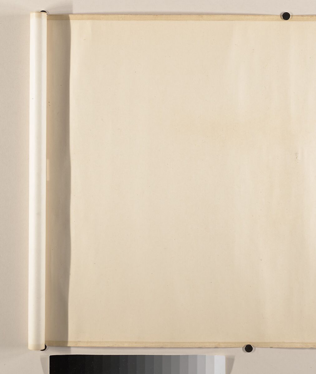 Mountain Landscape, Unidentified artist, Handscroll; ink on silk, China