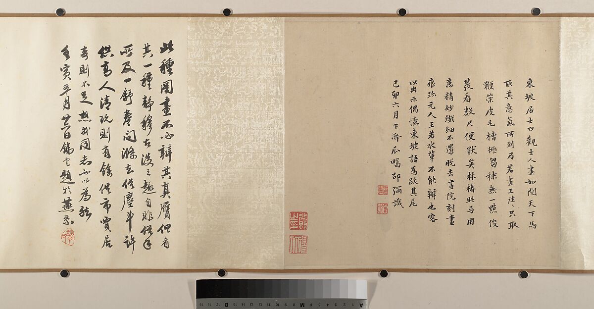 The Hundred Birds, Unidentified artist, Handscroll; ink and color on silk, China