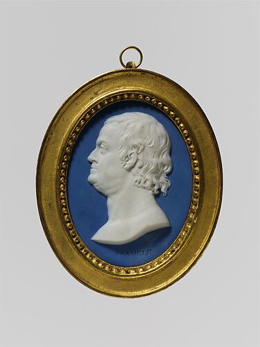 Medallion of Benjamin Franklin