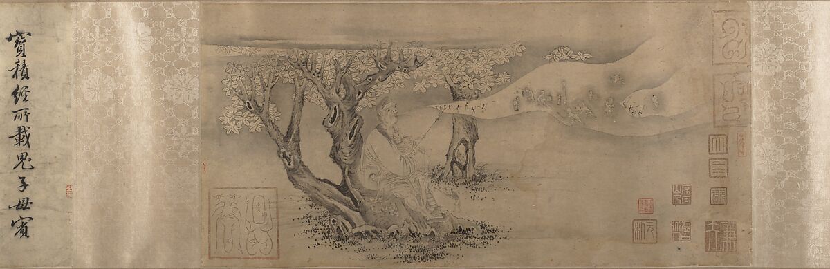 Demon Exorcisor, Unidentified artist, Handscroll; ink on paper, China