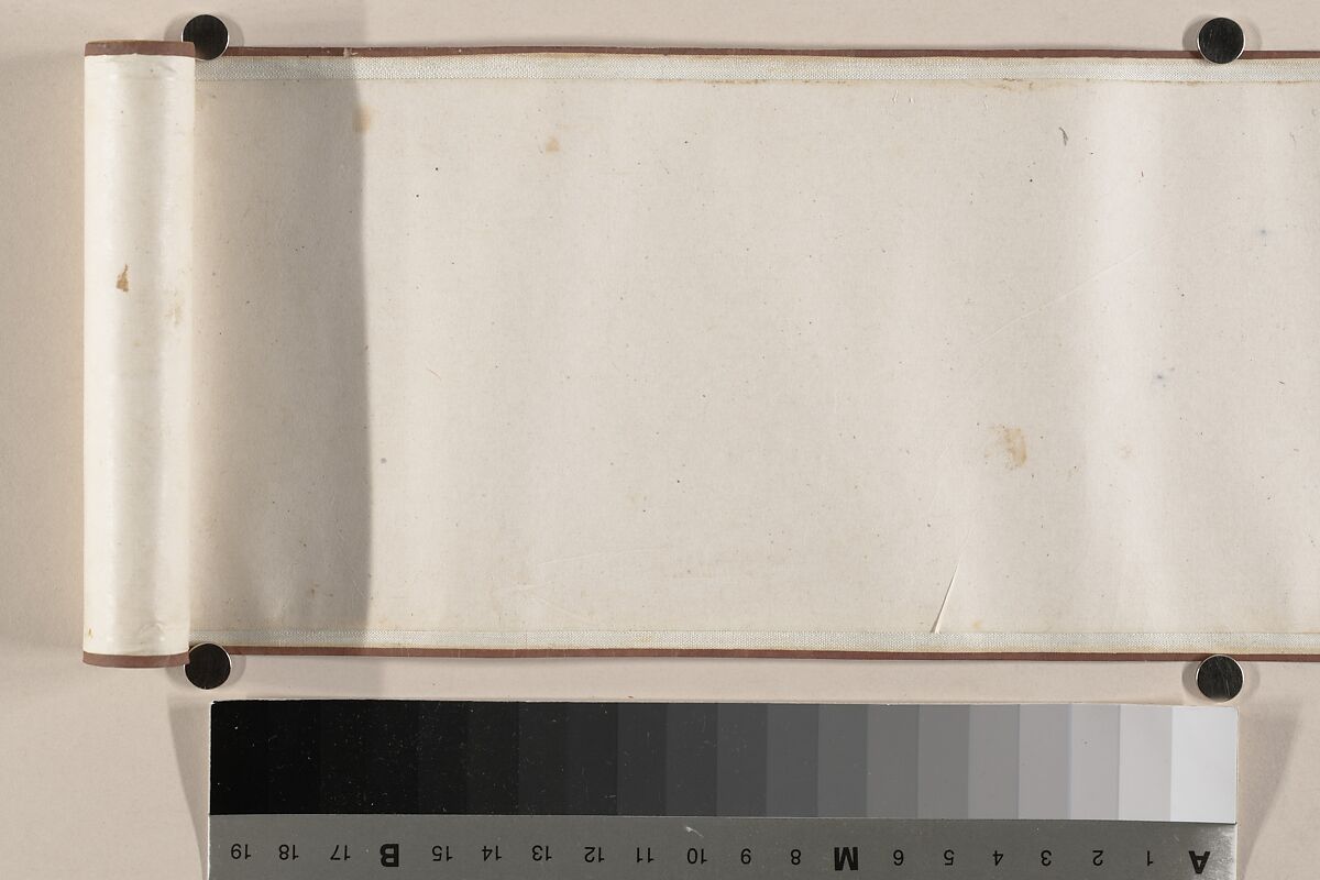 Bullocks and Goats, Unidentified artist, Handscroll; ink and color on paper, China