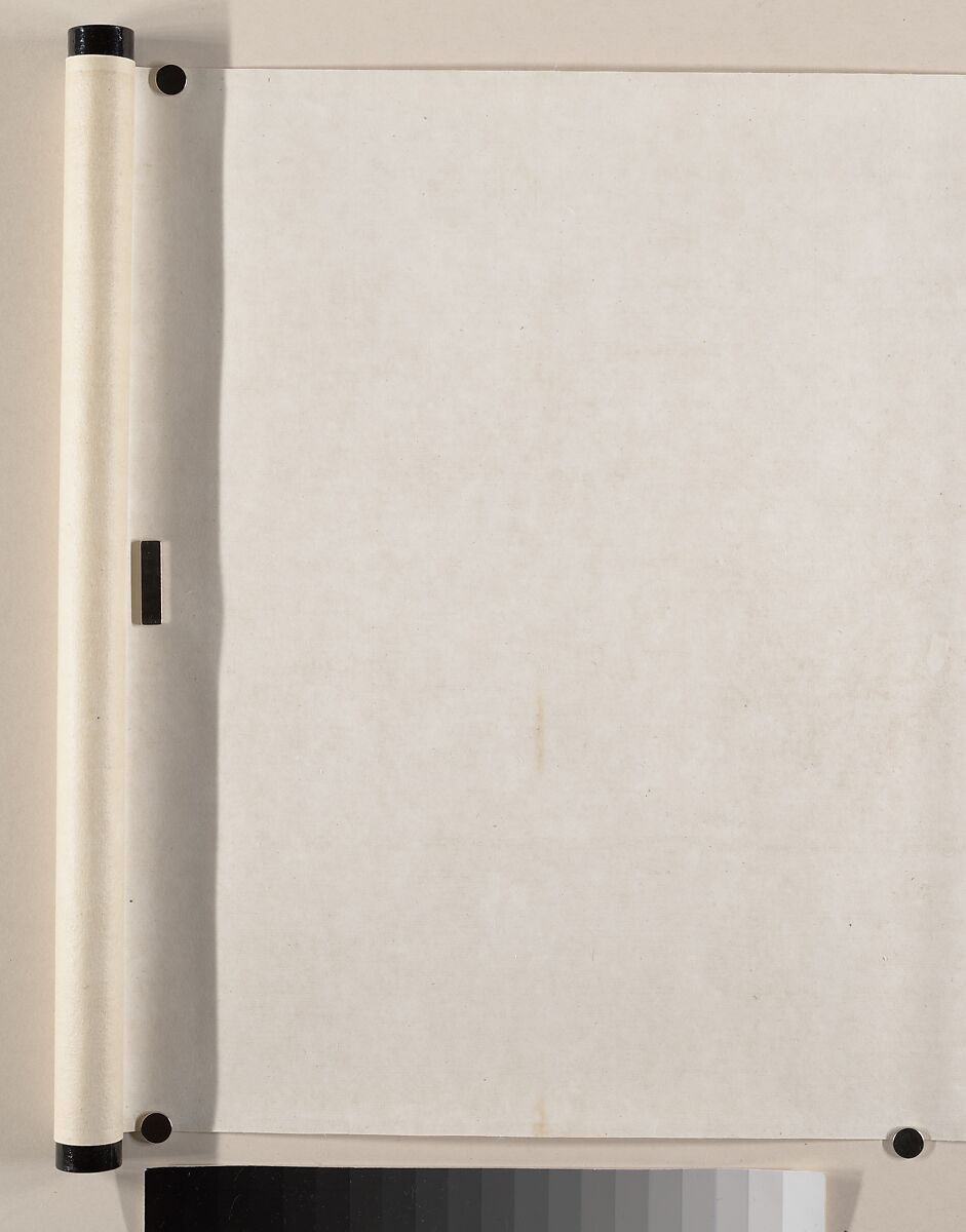 Horse and groom, Unidentified artist (16th century)  , formerly attributed to Han Gan (active ca. 742–56), Handscroll; ink and color on silk, China