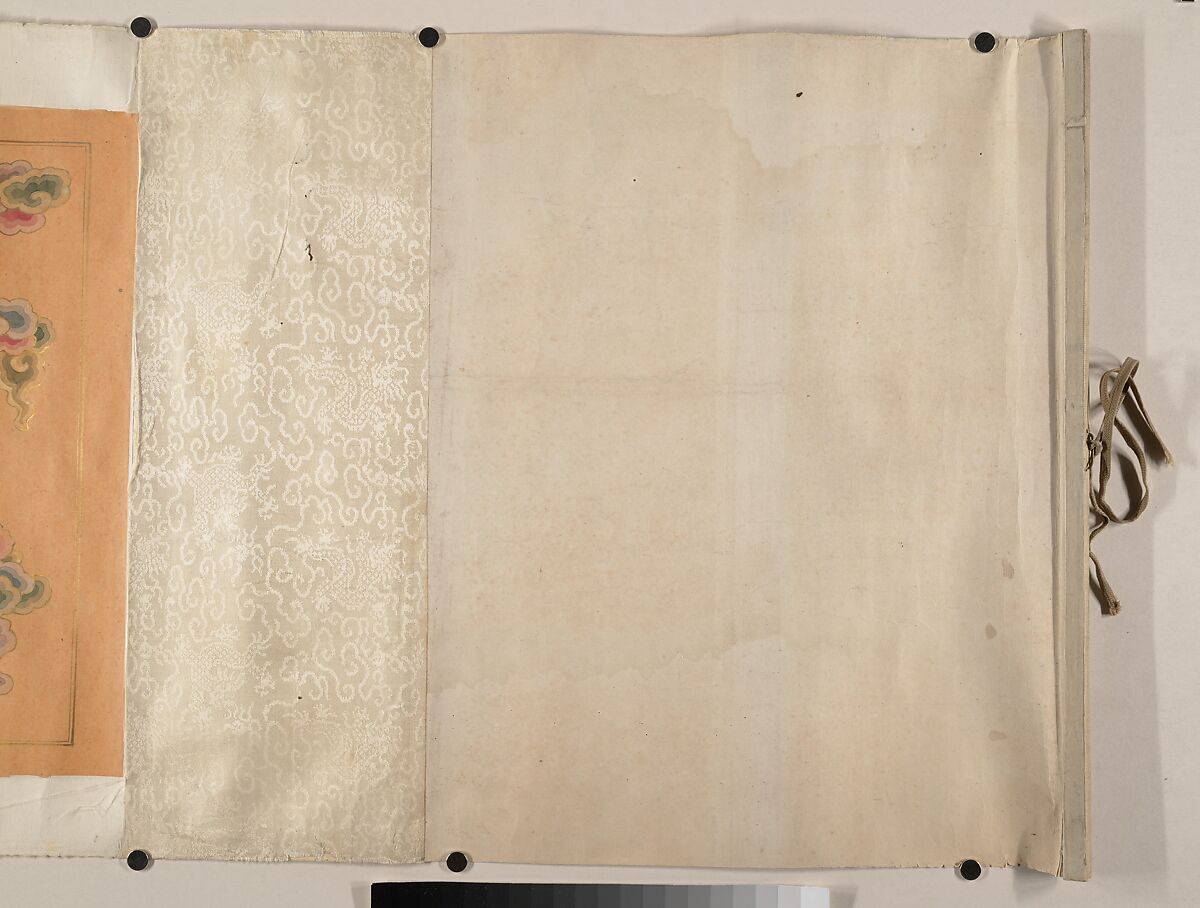 Varieties of Lychee Fruit, Unidentified artist, Handscroll; ink and color on silk, China