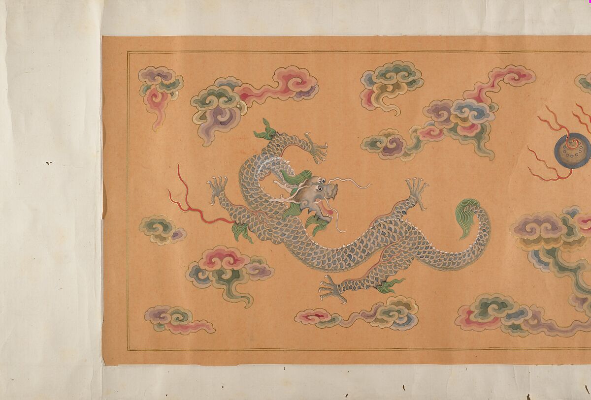 Varieties of Lychee Fruit, Unidentified artist, Handscroll; ink and color on silk, China