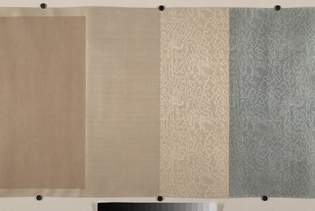 Eight Horses, Attributed to Zhao Mengfu (Chinese, 1254–1322), Handscroll; ink and color on silk, China