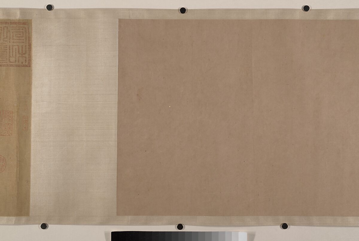 Eight Horses, Attributed to Zhao Mengfu (Chinese, 1254–1322), Handscroll; ink and color on silk, China