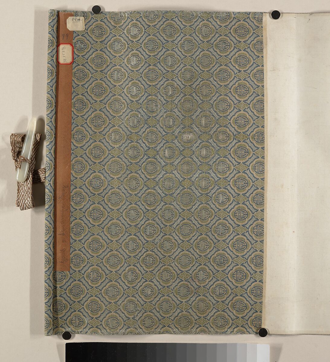 Landscape with goats, Unidentified artist, Handscroll; ink and color on silk, China