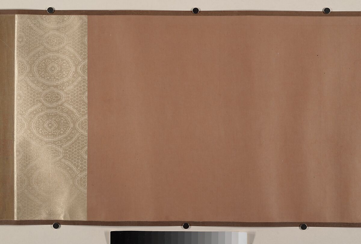 Landscape with goats, Unidentified artist, Handscroll; ink and color on silk, China