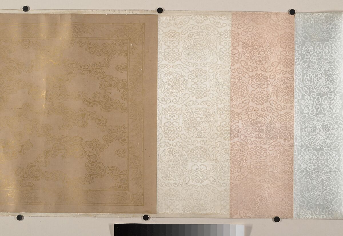 Bamboos, Unidentified artist, Handscroll; ink on silk, China