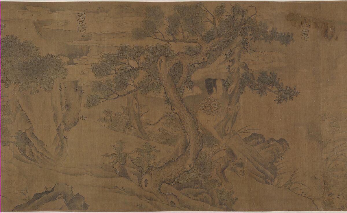 Nine Songs, Unidentified artist Chinese, 15th–16th century, Handscroll; ink and color on silk, China