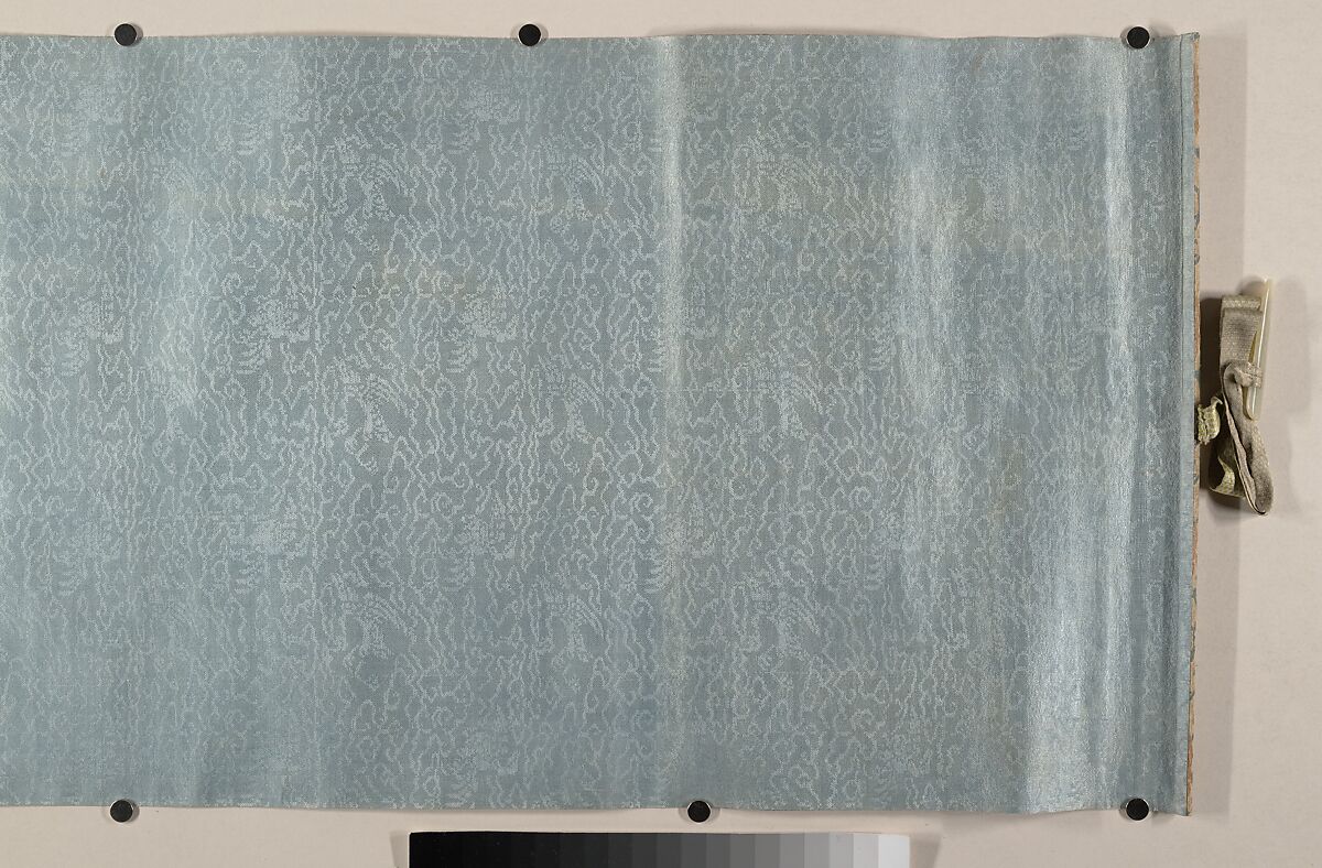 Chinese bulbuls on flowering crab apple, Unidentified artist, Handscroll; ink on paper, China