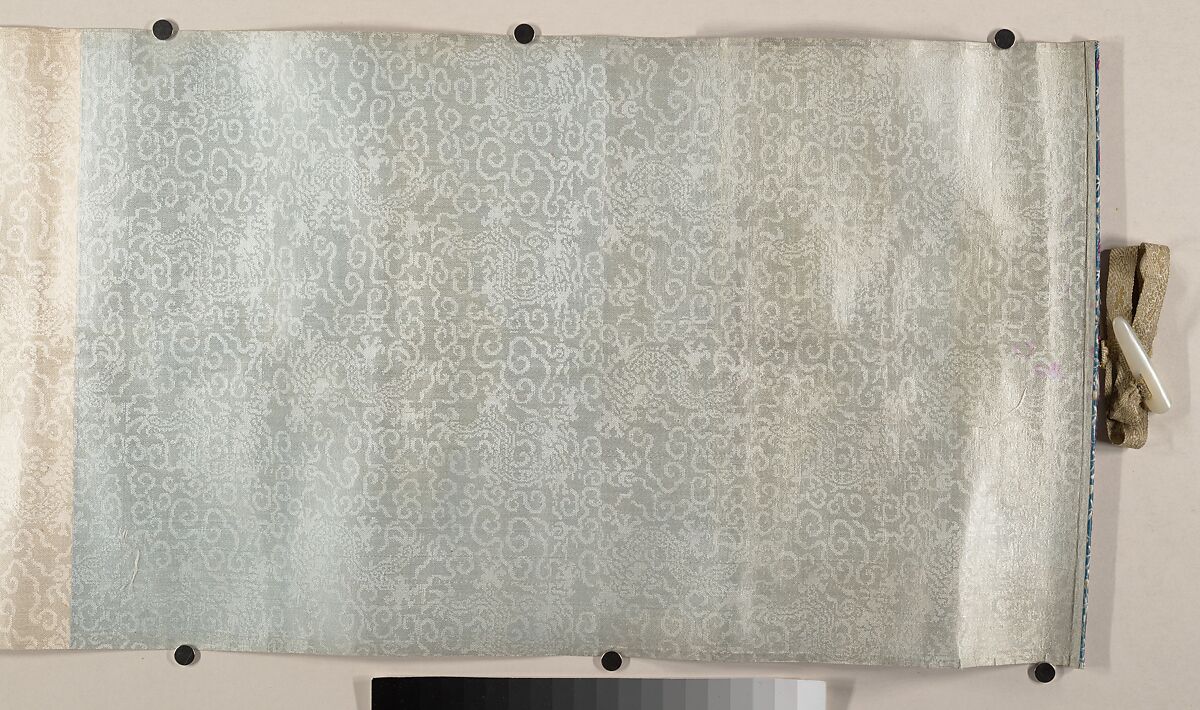 Horsemanship demonstration, Spurious signature of Zhao Yong (Chinese, 1289–after 1360), Handscroll; ink and color on silk, China