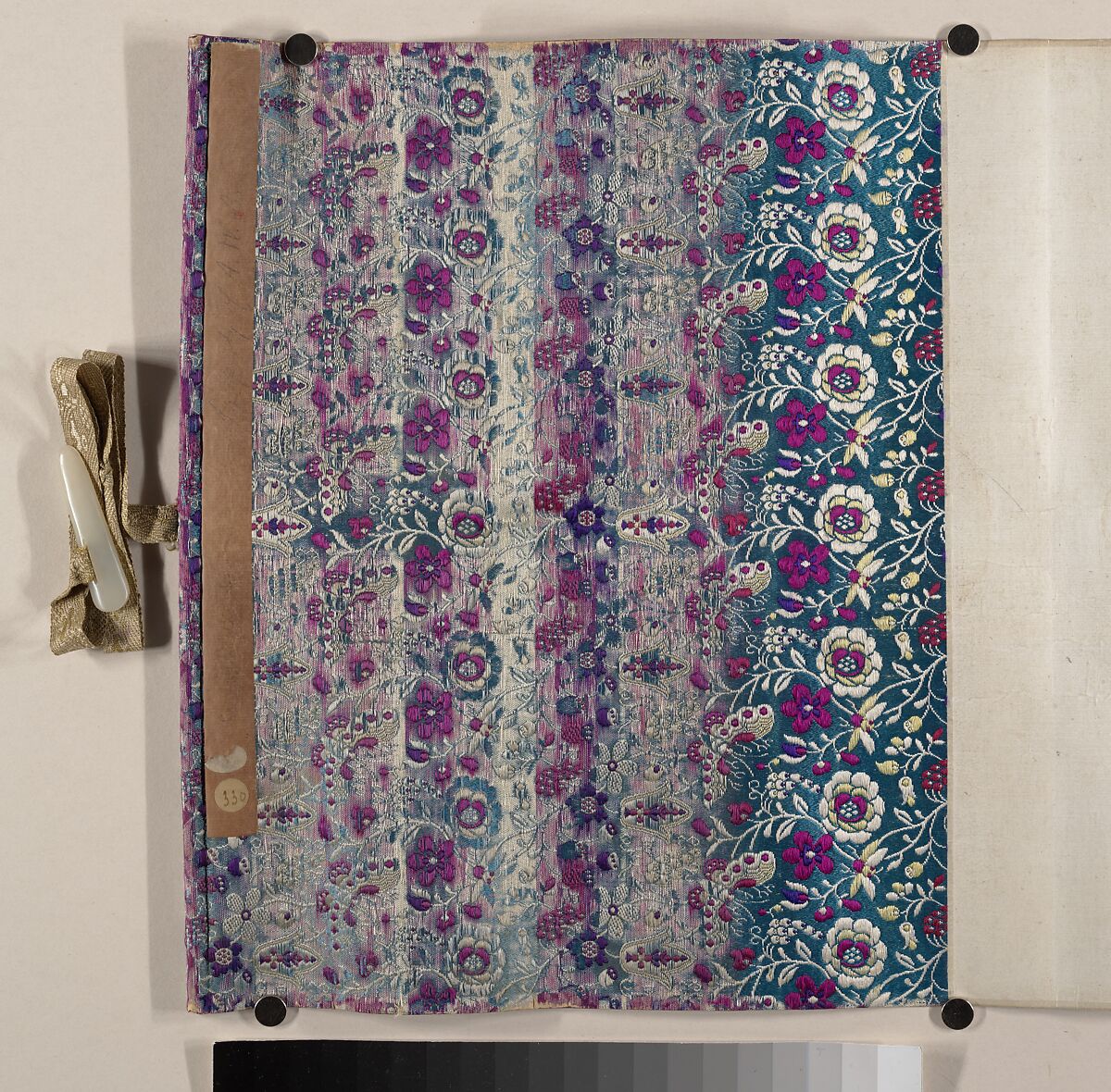 Horsemanship demonstration, Spurious signature of Zhao Yong (Chinese, 1289–after 1360), Handscroll; ink and color on silk, China