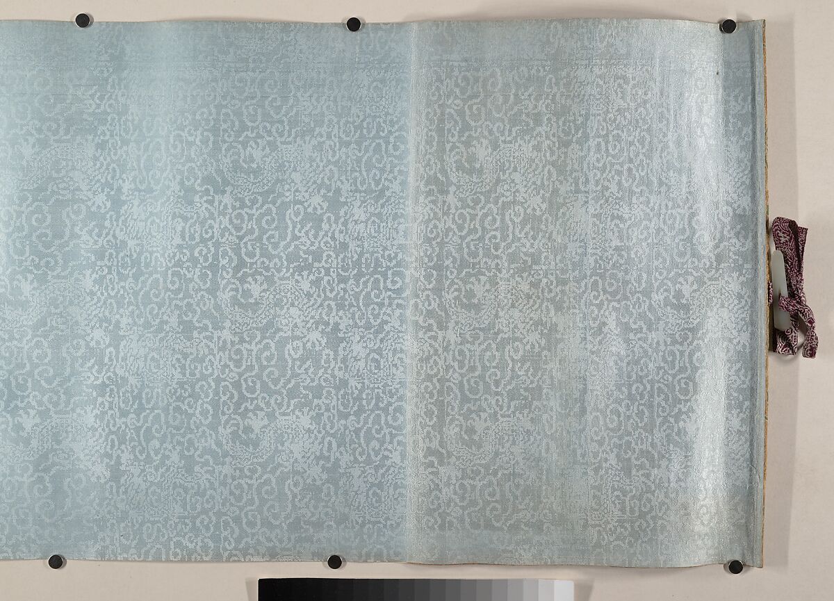 The Hundred Flowers, Attributed to Wang Yuan (Chinese, ca. 1280–after 1349), Handscroll; ink and color on silk, China