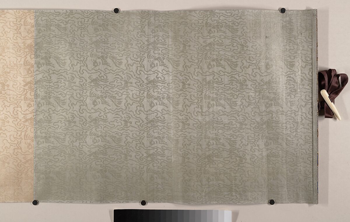 River Landscape in Autumn, Attributed to Luo Mu (Chinese, 1622–1706), Handscroll; ink on paper, China