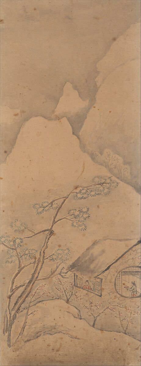 Painting, Bi Chang, Album with ten leaves (eight paintings and two title leaves); ink and color on paper, China