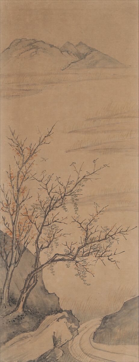 Painting, Bi Chang, Album with ten leaves (eight paintings and two title leaves); ink and color on paper, China
