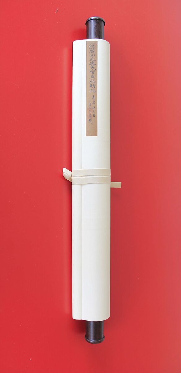 Flowers, Qian Weicheng (Chinese, 1720–1772), Hanging scroll; ink and color on paper, China