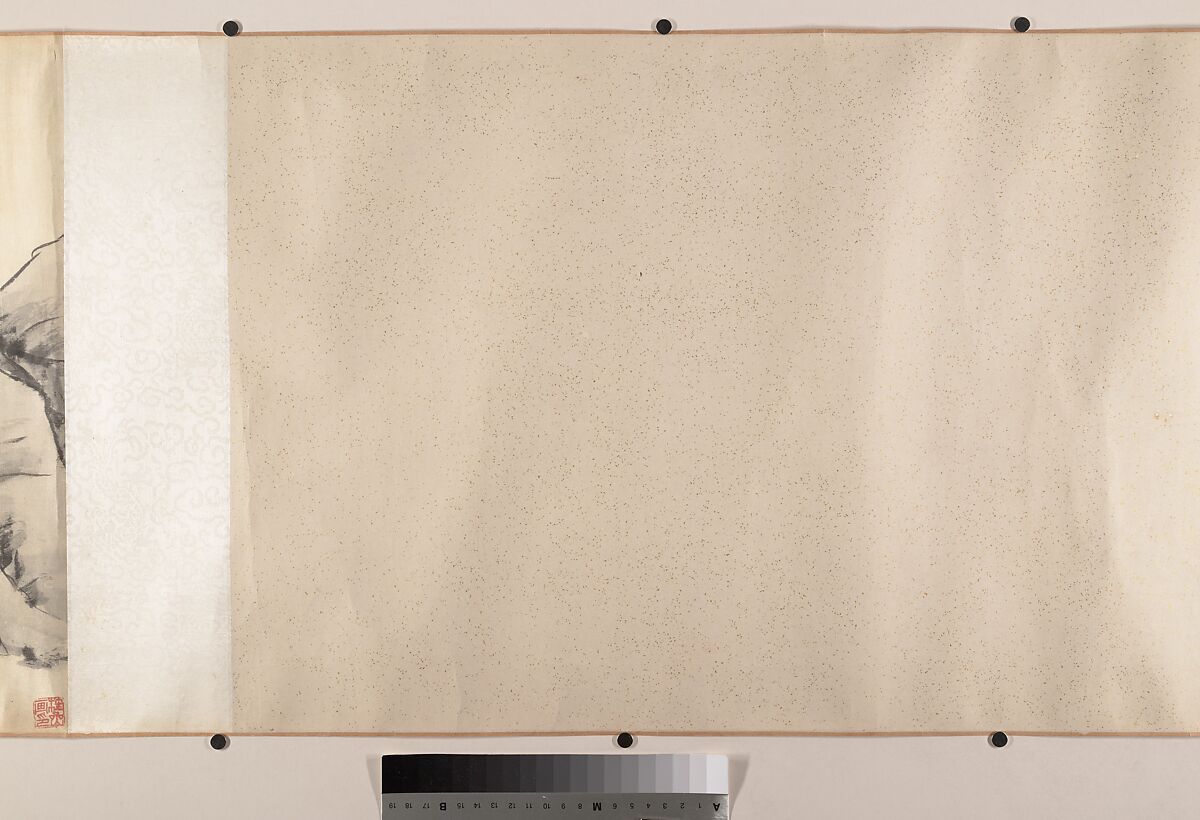 Landscape, Zhang Cining (Chinese, 1743–1818), Handscroll; ink and color on silk, China