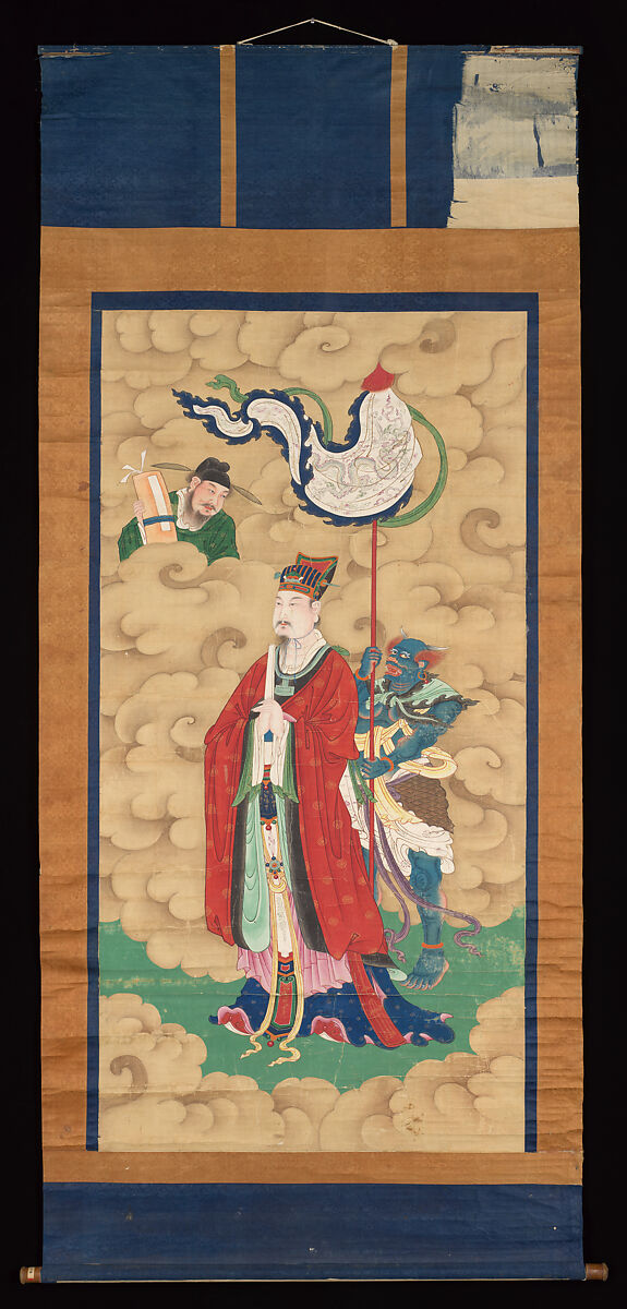 One of the Taoist Masters, Unidentified artist, Hanging scroll; ink and color on paper, China