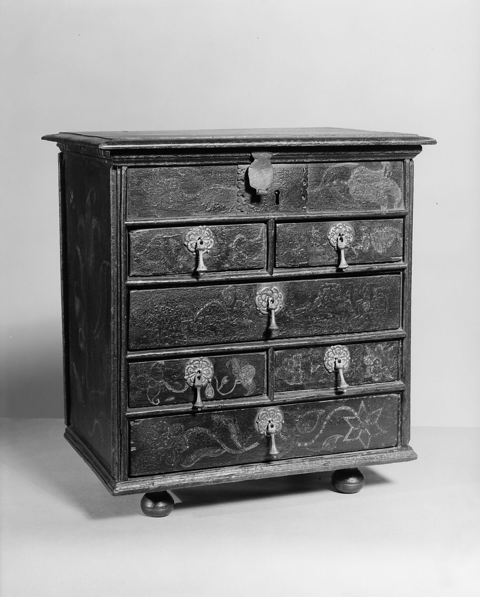 Trinket Chest, Pine, American 