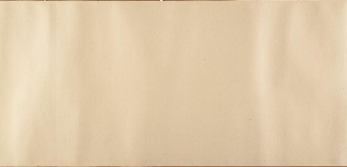 River Scene in Winter, Unidentified artist, Handscroll; ink on paper, China