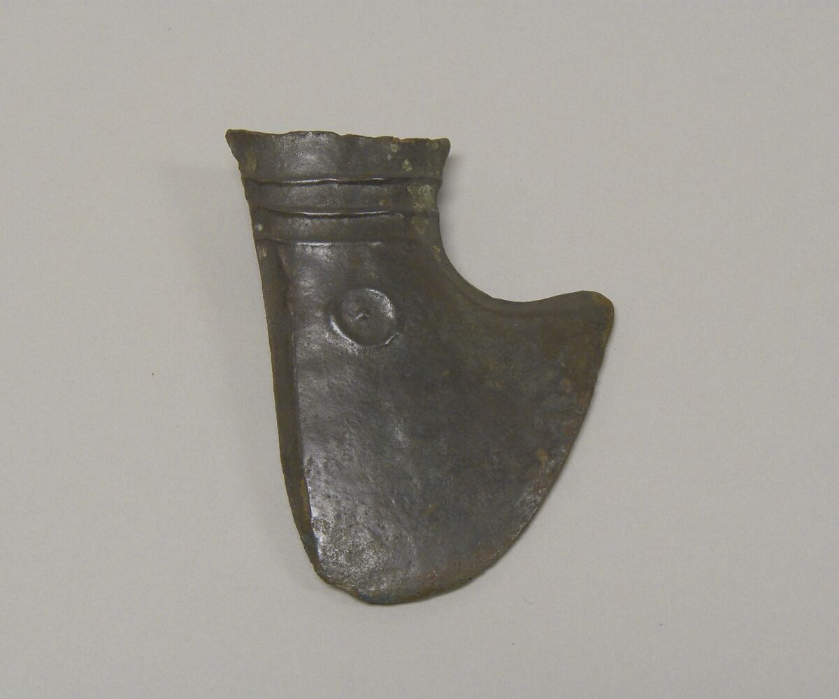 Asymmetric Pediform Hafted Ax with Eye, Bronze, Vietnam (North) or Thailand (North) 