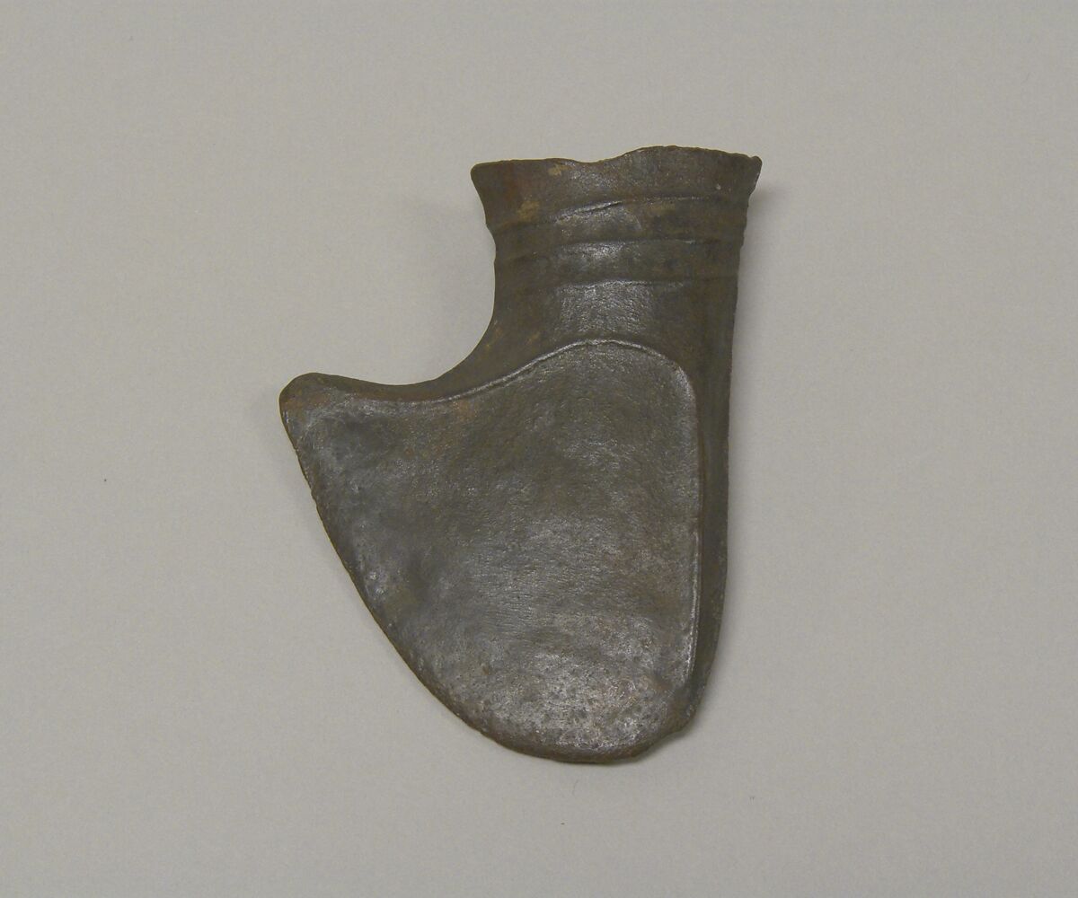 Asymmetric Pediform Hafted Ax with Eye, Bronze, Vietnam (North) or Thailand (North)