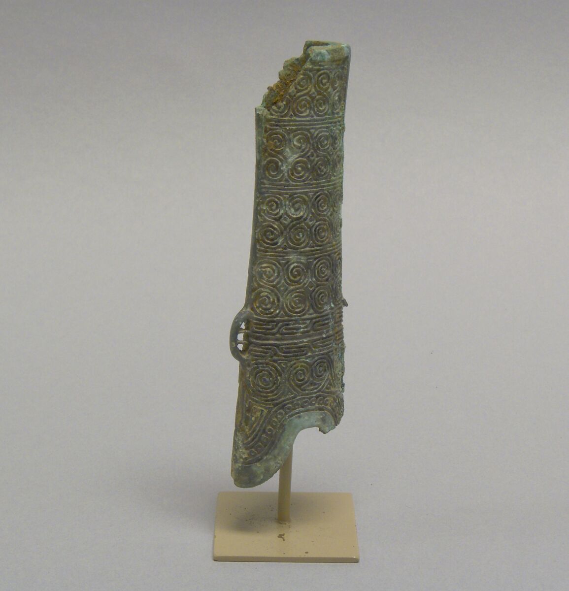 Fragment of a Handle, Bronze, Indonesia (Java) 