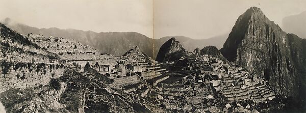 Panorama of Machu Picchu, Martín Chambi (Peruvian, 1891–1973), Gelatin silver prints 