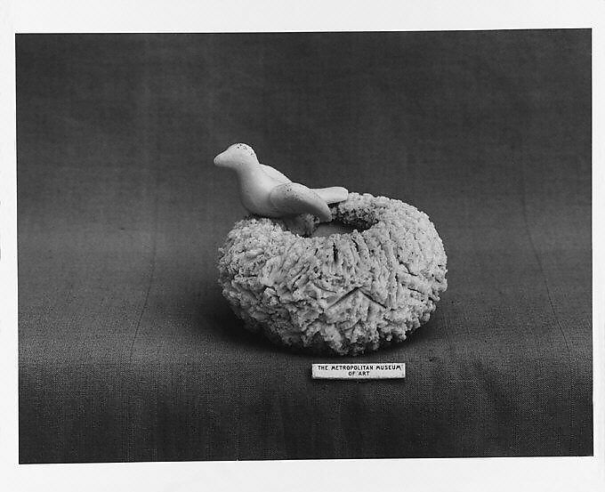 Bird Figure, Parian porcelain, American