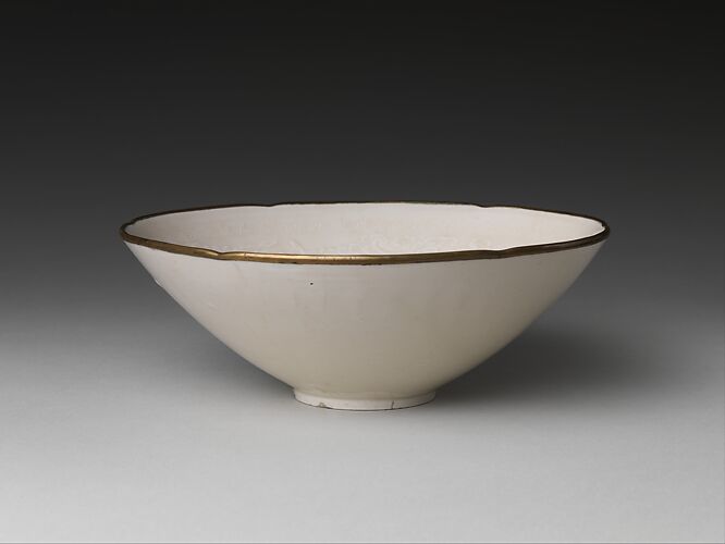 Deep Conical Bowl with Cloudlike Petals. China. Date: 1050-1127