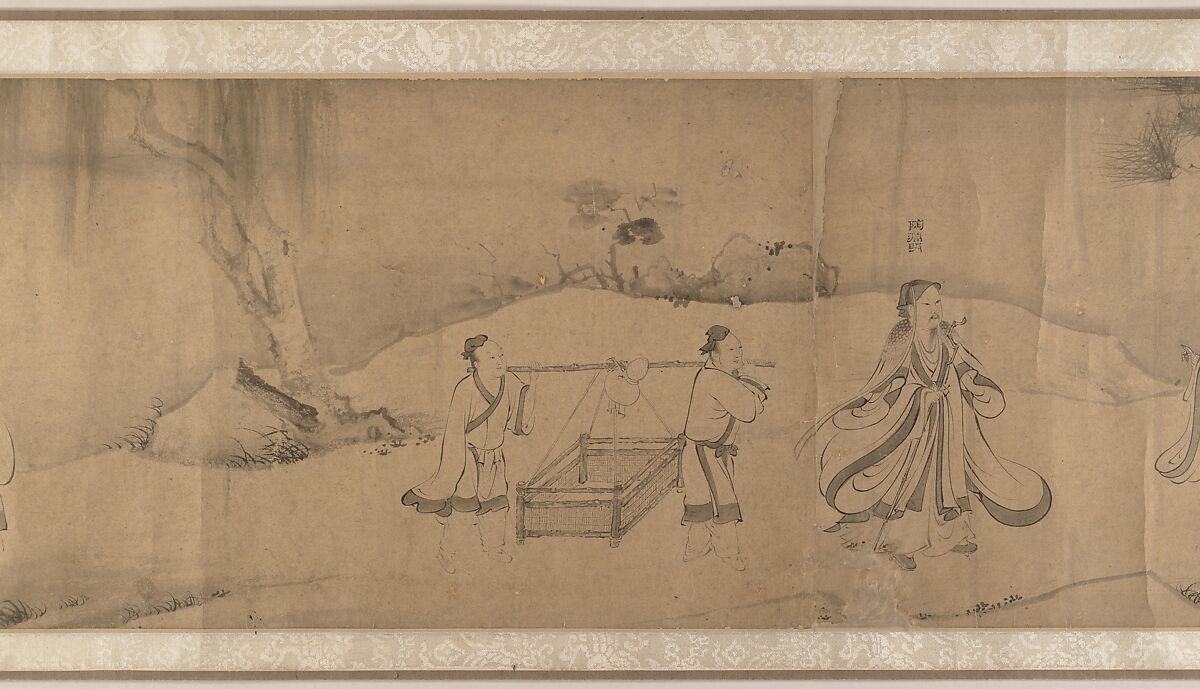 White Lotus Society, Unidentified artist  , 15th century, Handscroll; ink on paper, China