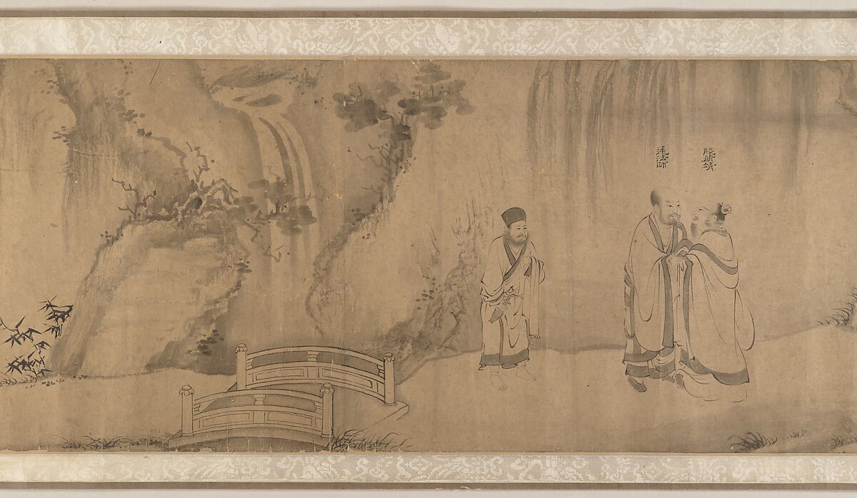 White Lotus Society, Unidentified artist  , 15th century, Handscroll; ink on paper, China
