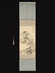 Landscape after Guo Xi, Wang Jiqian (C. C. Wang) (1907–2003), Hanging scroll; ink on paper, China
