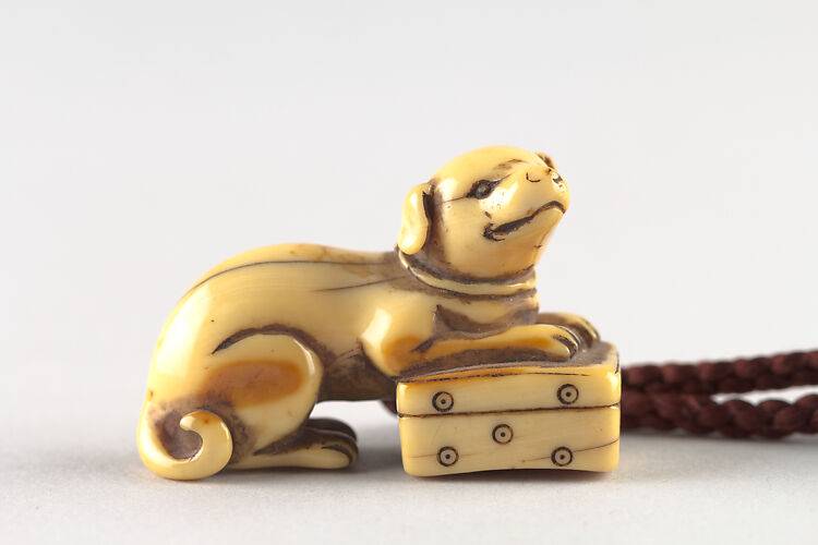 Netsuke in the Shape of a Dog