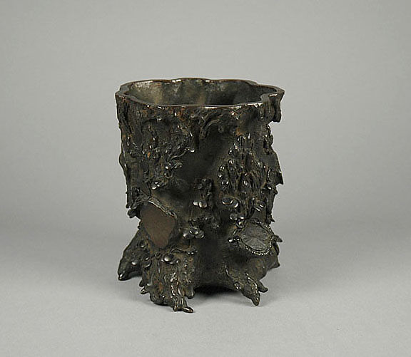 Brush Holder, Bronze, Japan