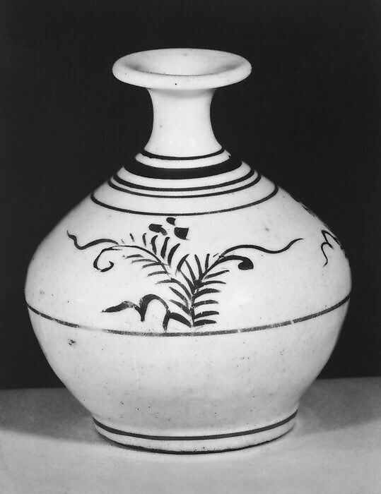 Oil bottle, Porcelain (Hizen ware), Japan 