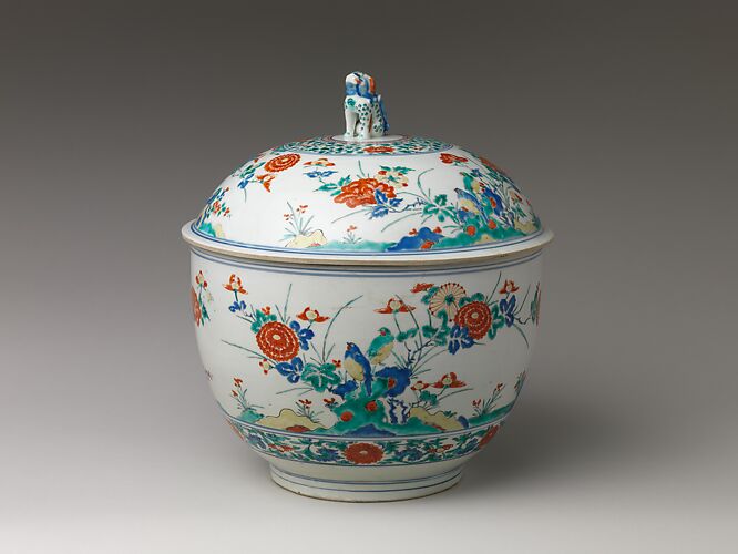Tureen with Landscape Japan Edo period (16151868) The