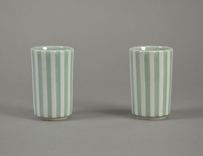 Cup with Striped Design