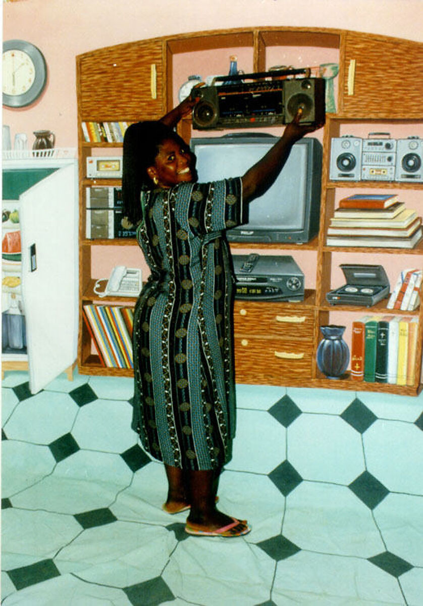 Ghetto (Blaster), Philip Kwame Apagya (born Ghana, 1958–), chromogenic print 